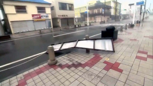 태풍 '짜미' 日 본토 강타...1명 사망·104명 부상 / YTN