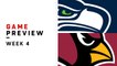 Seahawks vs. Cardinals Week 4 preview | NFL Playbook