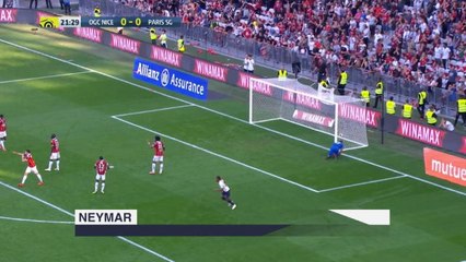 Скачать видео: Neymar inspires PSG to go nine points clear