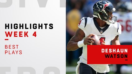 Deshaun Watson's best plays vs. Colts | Week 4