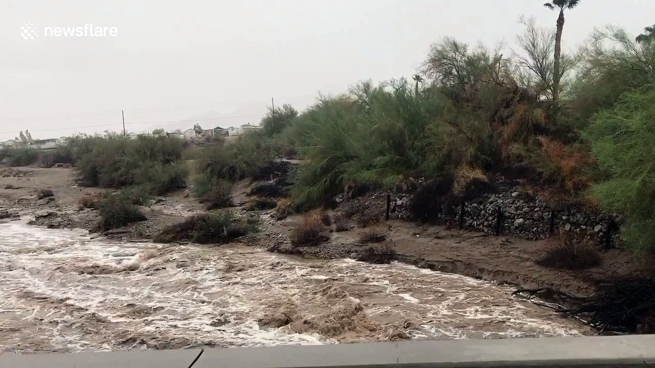 Flash flood warnings issued in Arizona and California counties ahead of Hurricane Rosa