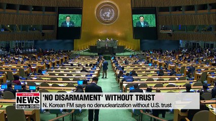 North Korea says no denuclearization without U.S trust