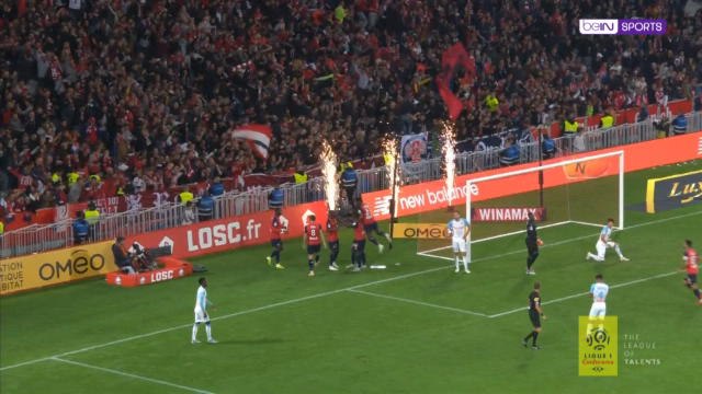 Third goal for Lille a killer blow for Marseille