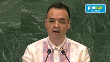 下载视频: Cayetano defends Duterte’s drug war before UN anew