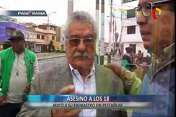 Joven de 18 años mató a su padrastro a sangre fría