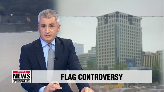 South Korea remains opposed to hoisting of Japan's wartime Rising Sun Flag during naval event