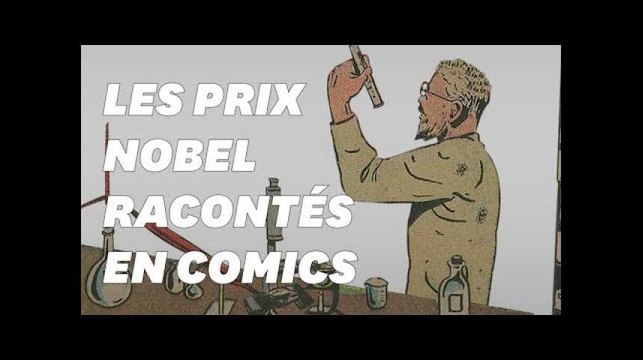 Les prix Nobel racontés en comics