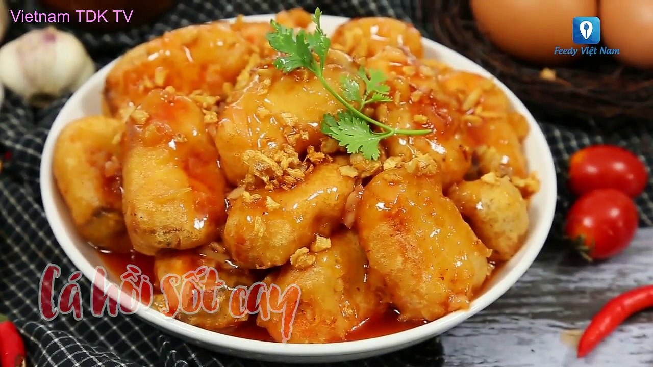 Hướng dẫn cách làm món CÁ HỒI SỐT CAY | Vietnam TDK TV