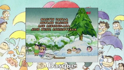 Nono-chan Ending Multilanguage Comparison
