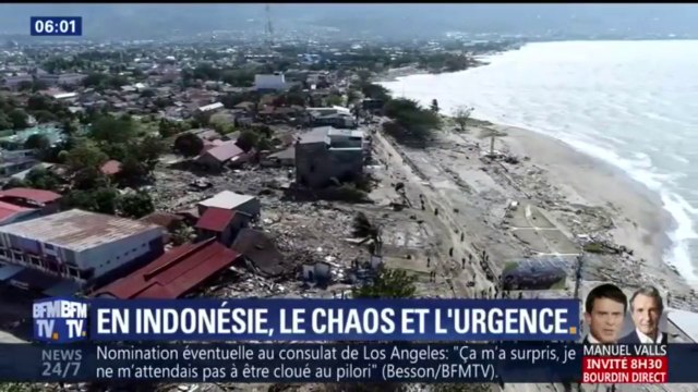 Voici les dernières images de l'Indonésie et des dégâts provoqués par le séisme et le tsunami