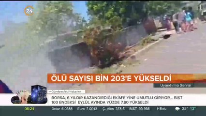 Endonezya'da tsunami ve deprem