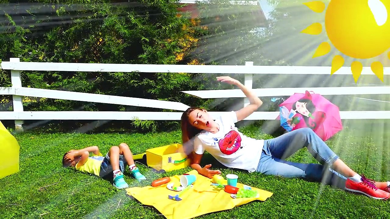Funny kids Pretend play with Magic wheel Video for children from Vlad and Nikita