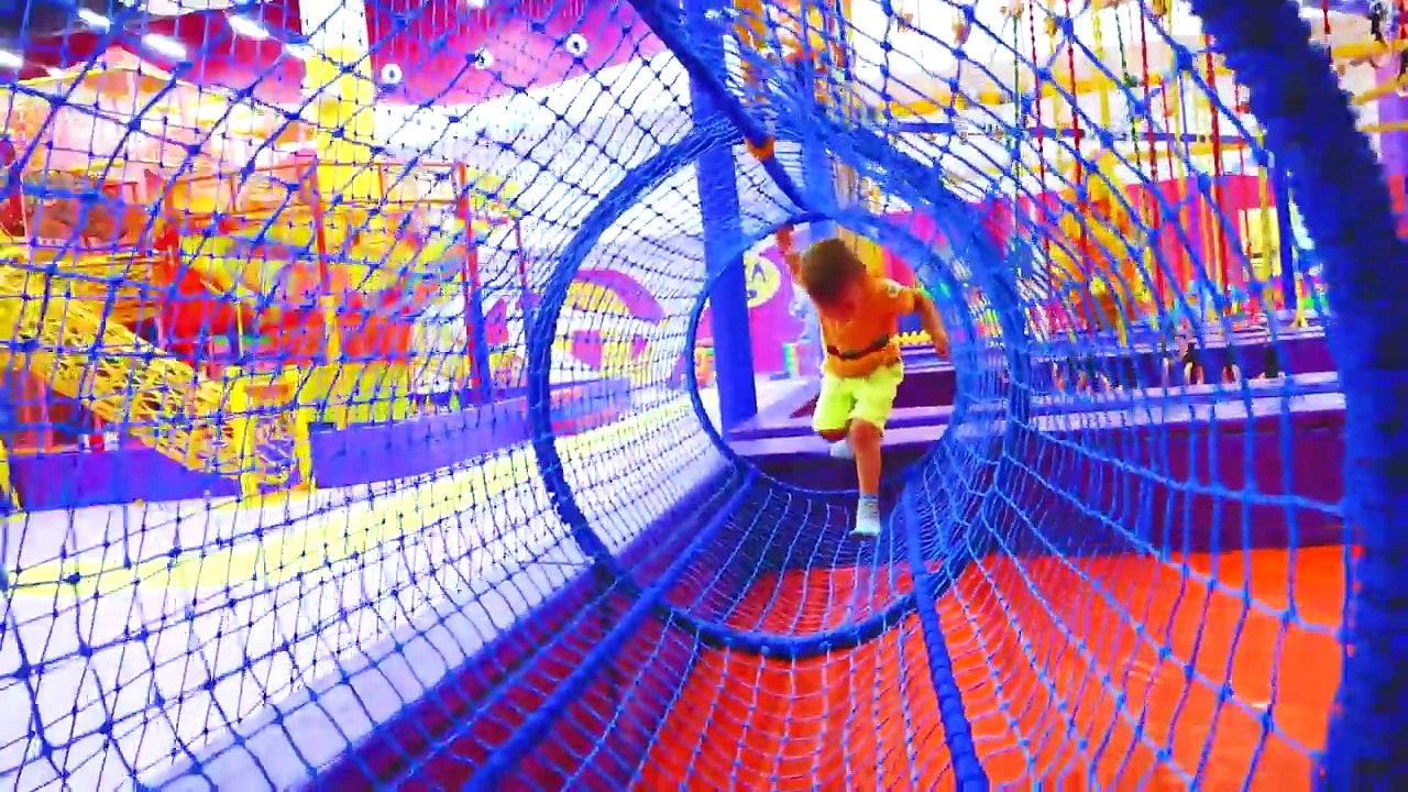 Indoor Playground for children - Fun activities with Vlad, Nikita and ...