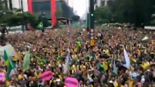 MOMENTO HISTÓRICO: MAIOR manifestação pró-Bolsonaro INTERDITA COMPLETAMENTE Avenida Paulista