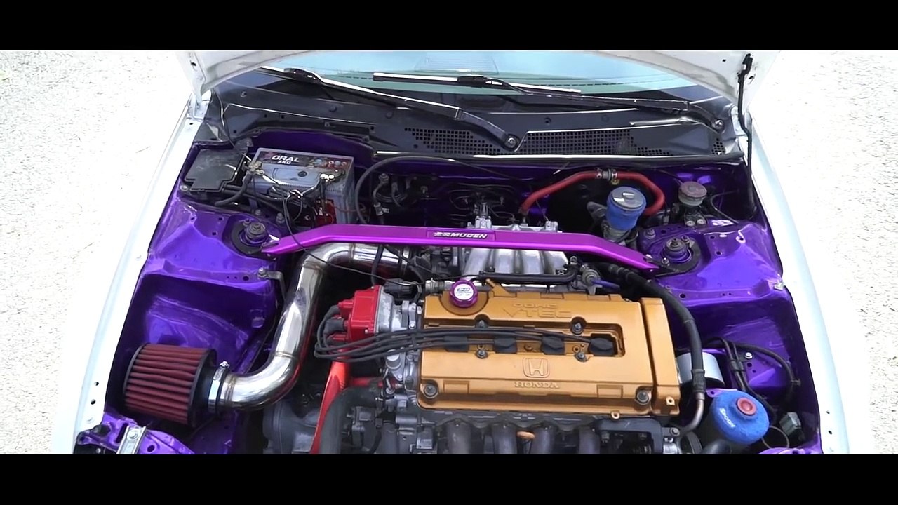 Honda Civic EK VTi Test Sürüşü _ Çiğerli b16a2