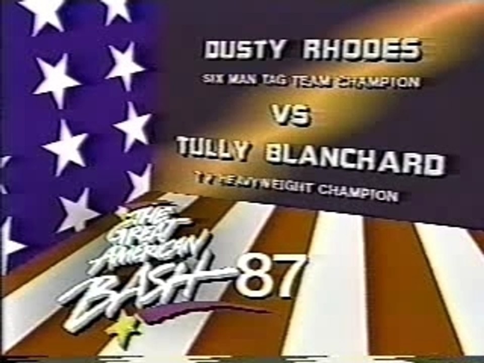 Tully Blanchard vs Dusty Rhodes video Dailymotion