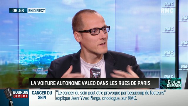 La chronique d'Anthony Morel : La voiture autonome Valeo dans les rues de Paris - 01/10