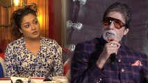 Tanushree Dutta Nana Patekar Controversy: Tanu lashes out at Amitabh Bachchan | FilmiBeat