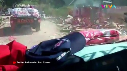 Pesisir Palu Hancur, Bantuan PMI Akhirnya Sampai