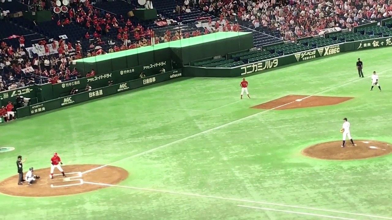 JR西日本〜元横浜の加賀美投手登板
