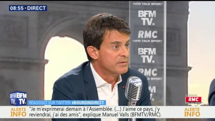 Pour Manuel Valls, "l'indépendantisme est dans une impasse" en Catalogne