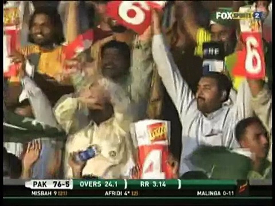 Shahid 'BOOM BOOM' Afridi 75 vs Sri Lanka 4th ODI 2011 - Full Highlights