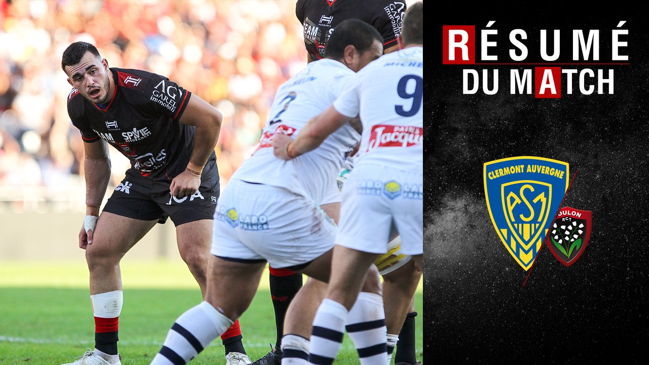 Résumé Clermont/Toulon TOP14 J6