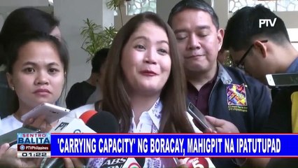 ‘Carrying Capacity’ ng Boracay, mahigpit na ipapatupad