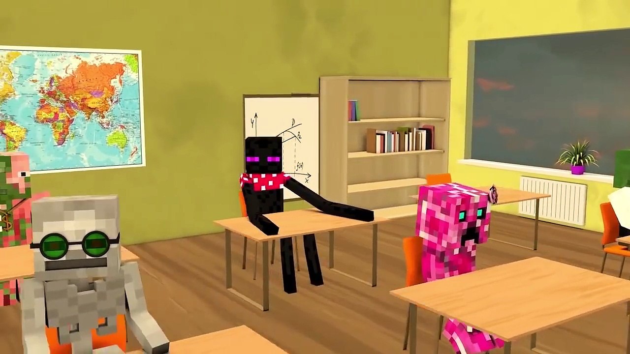 Monster School : KICK THE BUDDY CHALLENGE - Minecraft Animation