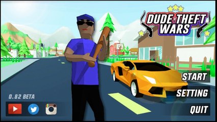 Dude Theft Wars 0.82b MOD Full Patched