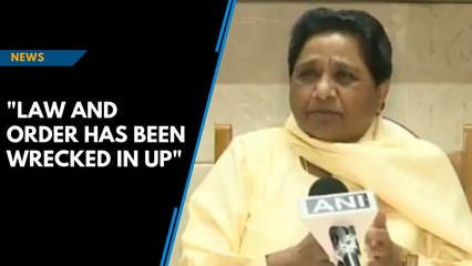 Law and order destroyed in UP after BJP: Mayawati