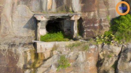 L'entrée d'un mystérieux tunnel découverte dans une falaise près de Sydney !