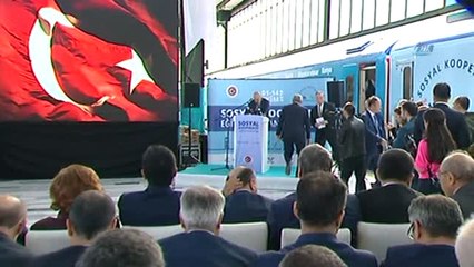 Ulaştırma Bakanı Turhan, Sosyal Kooperatif Treni Tanıtım Töreni'ne Katıldı