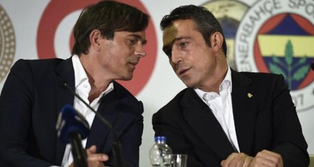 Fenerbahçe Başkanı Ali Koç, Phillip Cocu'nun İstifasını İstedi