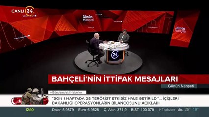 Bahçeli'den ittifak mesajları
