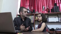 Suriyeli baba ve kızının Türkiye sevgisi - GAZİANTEP