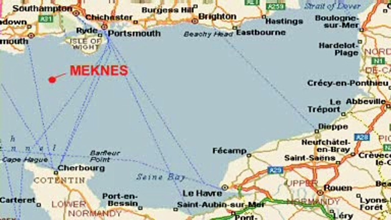 reportage naufrage du paquebot Meknes (France3) 2010