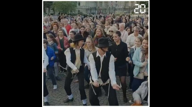 Flashmob Rabbi Jacob à Lille