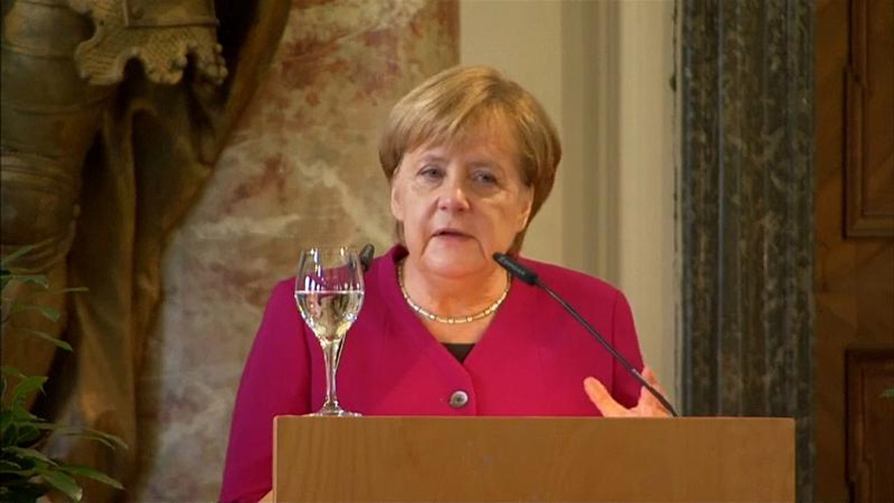 Merkel: Kritische Worte in Richtung Trump
