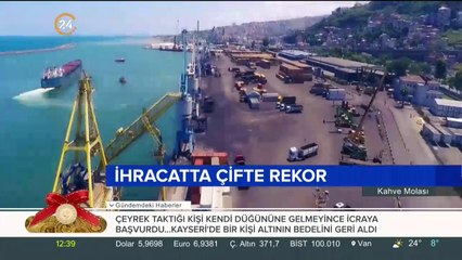 İhracatta çifte rekor