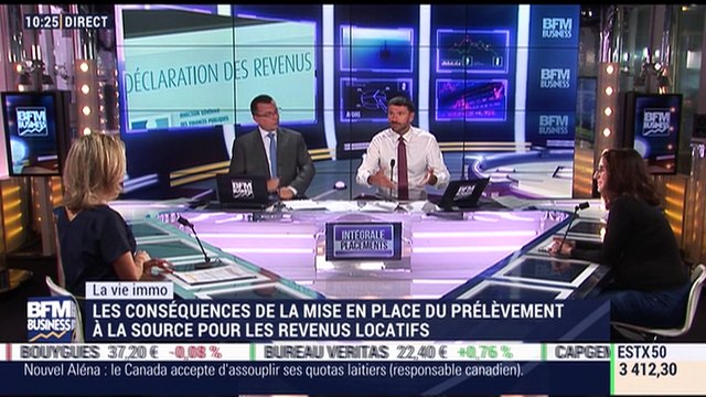 La vie immo: Les conséquences de la mise en place du prélèvement à la source pour les revenus locatifs - 01/10