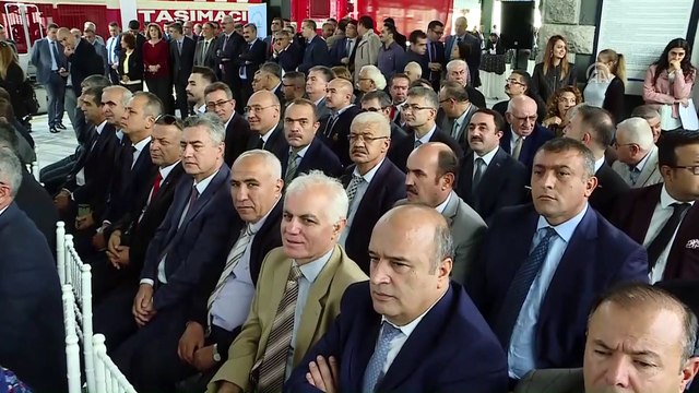 Sosyal Kooperatif Eğitim ve Tanıtım Treni Uğurlama Töreni - Bakan Turhan - ANKARA