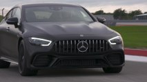 Mercedes-AMG GT 63 S 4MATIC+ in Graphite Gray on the Circuit of The Americas