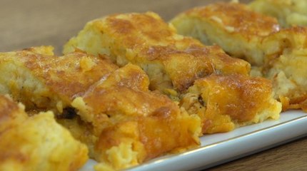 Sebzeli Tavuklu Rulo Patates Tarifi