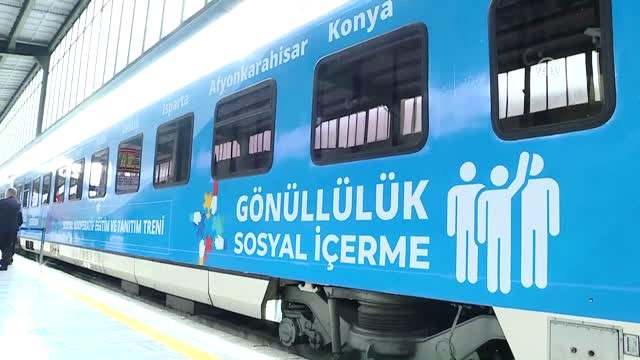 Sosyal Kooperatif Eğitim ve Tanıtım Treni Uğurlama Töreni - Bakan Turhan