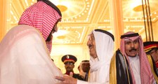 Suudi Arabistan'ın Veliaht Prensi Selman, Kuveyt Emir'ini Burnundan Öptü