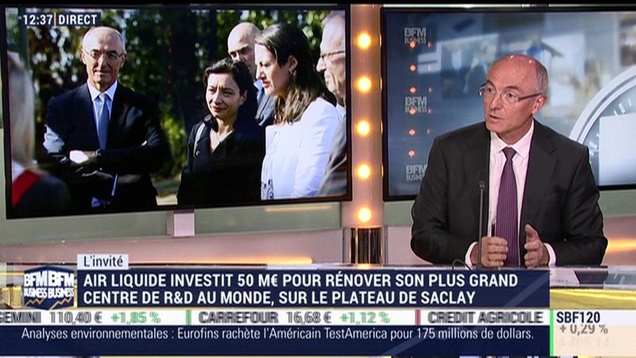 Air Liquide inaugure son nouveau Campus innovation Paris avec un centre R&D totalement rénové - 01/10