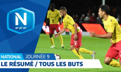 Le résumé de la 9e journée - tous les buts I National FFF 2018-2019