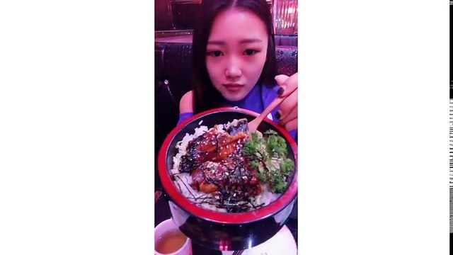 EATING SHOW COMPILATION-CHINESE FOOD-MUKBANG-challenge-Beauty eat strange food-asian food-NO.231
