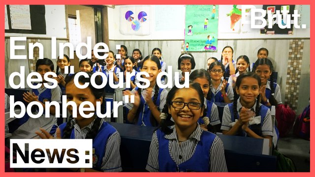Dans cette école de New Delhi, on prend des cours du bonheur